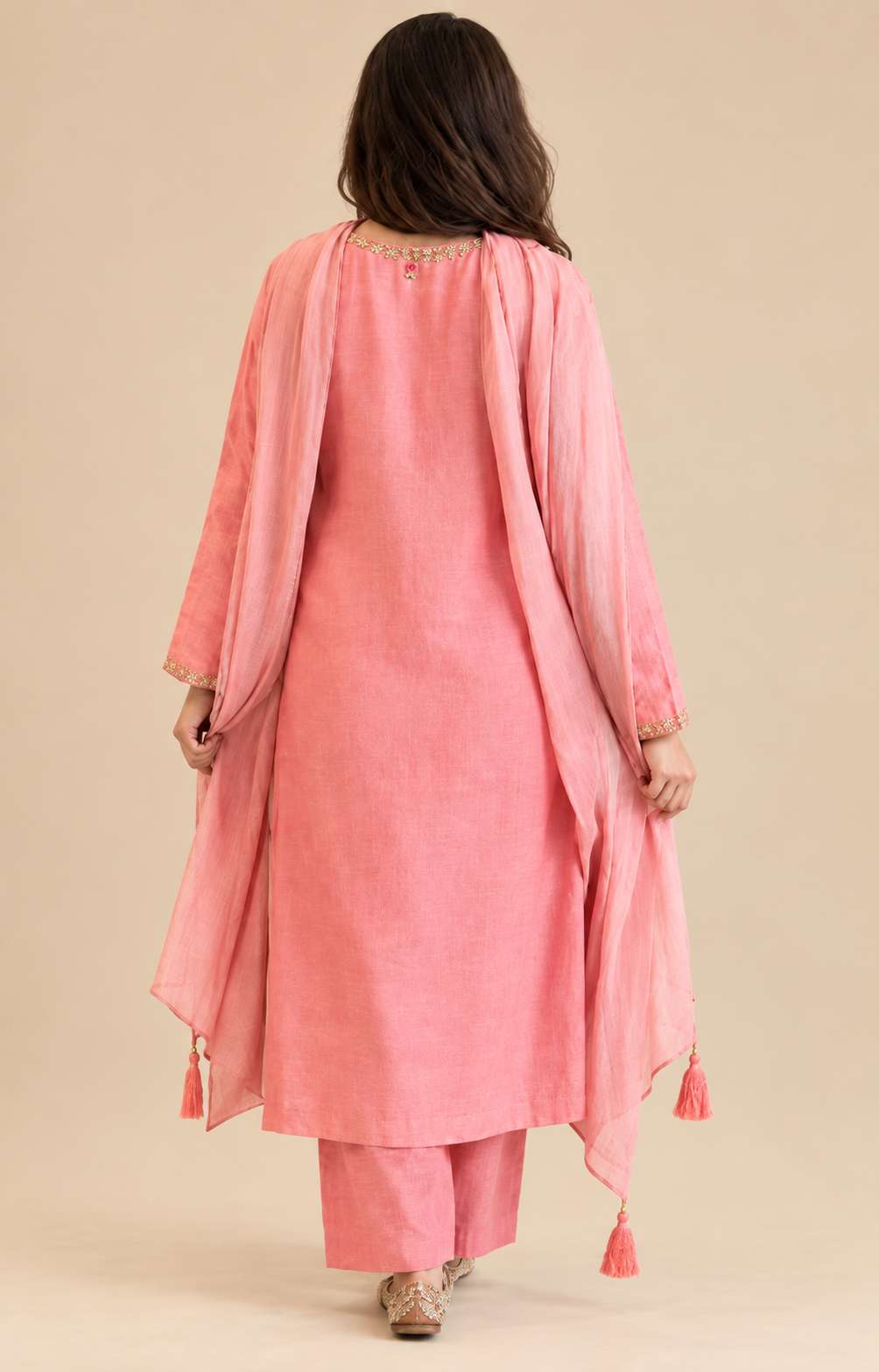 Viscose Modal Suit Set with dupatta