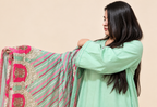 Cotton Mulmul Kurta Set with Dupatta