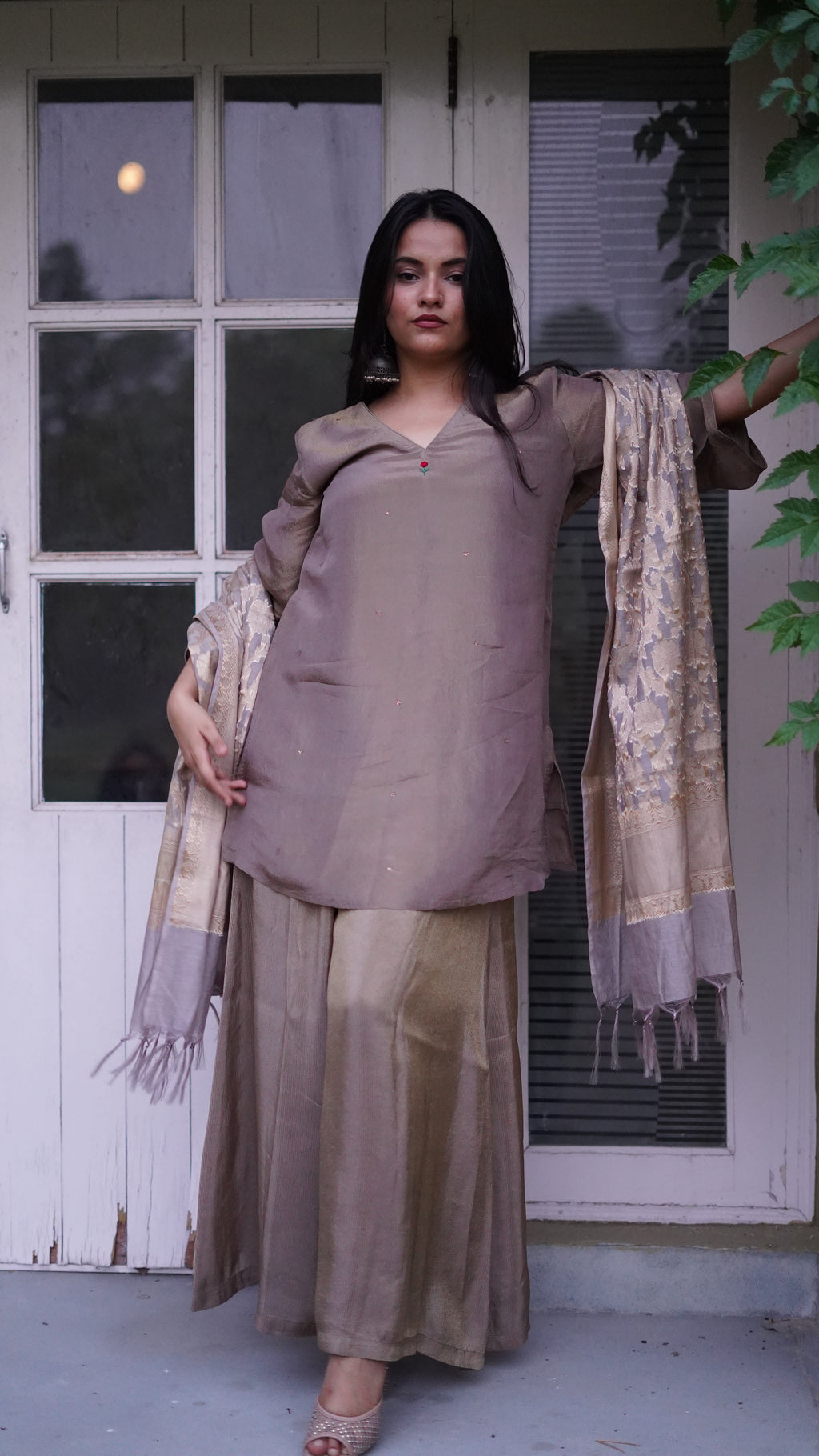 Mauve Dusk Kurta Set