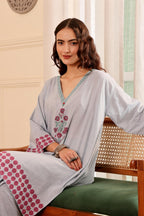 Elegant Floral block printed Cotton Kurti