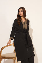 Viscose Crepe Hand-Worked Kurta Set